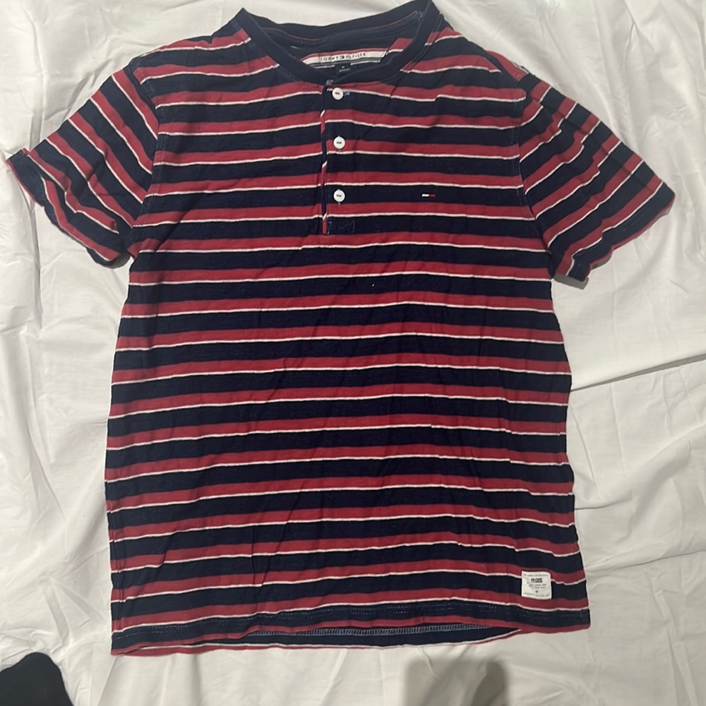 Tommy Hilfiger mens Stripe T Size M